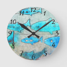 Uhr an der Wand