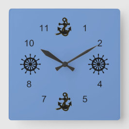 Uhr - Anker und Helme