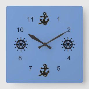 Uhr - Anker und Helme