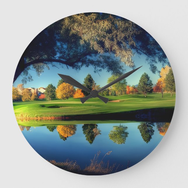 Uhr aus Acryl (Vorderseite)