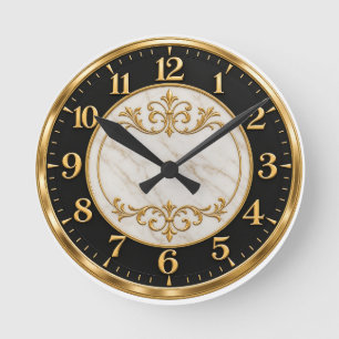 Uhr aus Acryl Eine Wanduhr