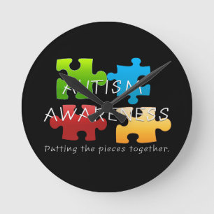 Uhr "Autismus Awareness"