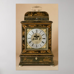 Uhr, Bewegung von James Boyce, c.1705 Poster