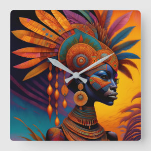 Uhr der afrikanischen Frauenmauer