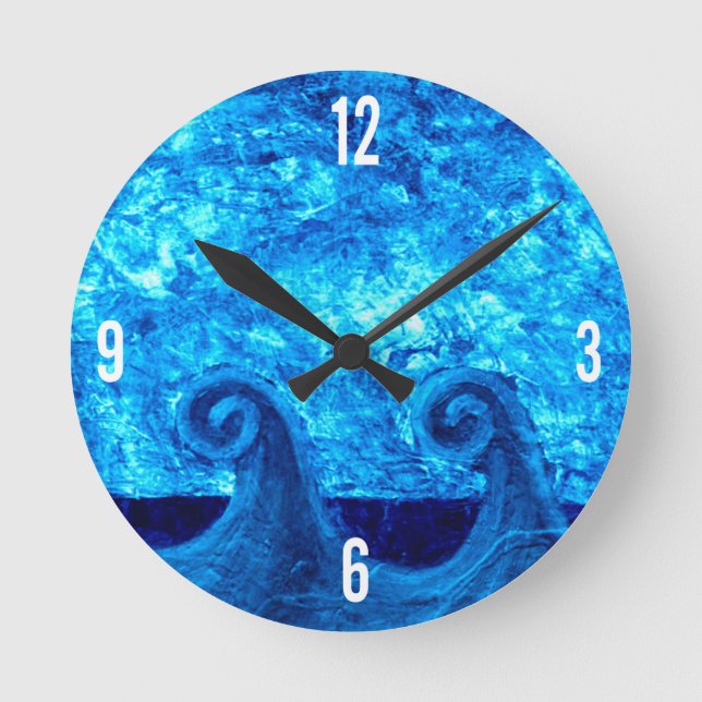 Uhr der Blauen Waves (Vorderseite)