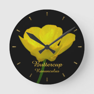 Uhr der Buttercup-Uhr - benutzerdefinierte Uhr der