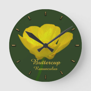 Uhr der Buttercup-Uhr - benutzerdefinierte Uhr der