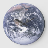 Uhr der Erdrundwand
