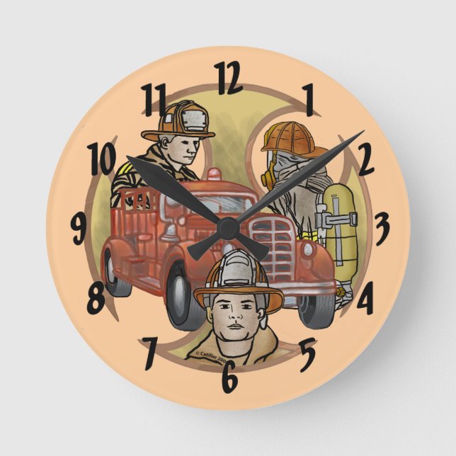 Uhr der maltesischen Kreuzfeuerwehr-Brüder (Vorderseite)