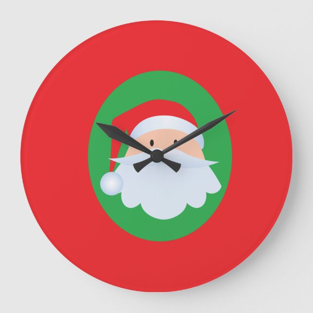 Uhr der Santa Wall (Vorderseite)