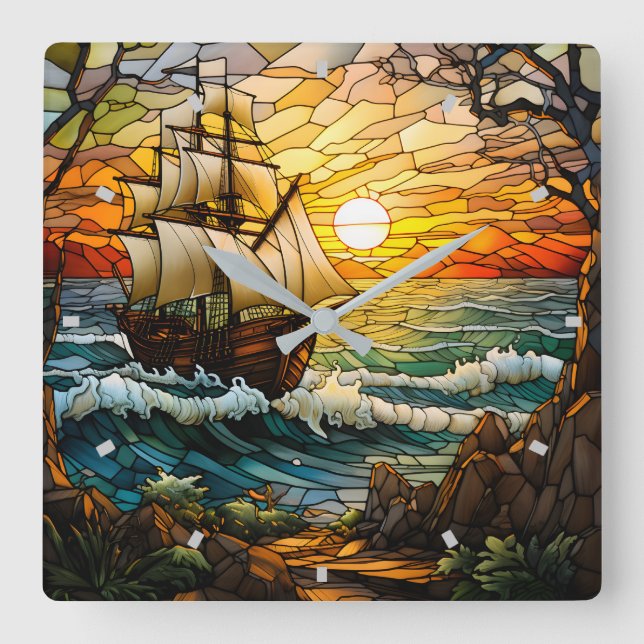 Uhr der Schiffswand (Vorderseite)