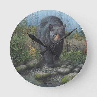 Uhr der schwarzen Bärenwand