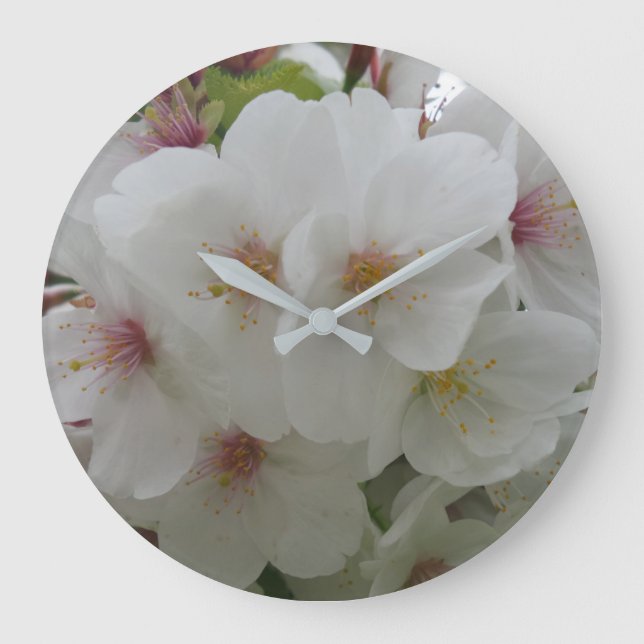 Uhr der weißen Blume (Vorderseite)
