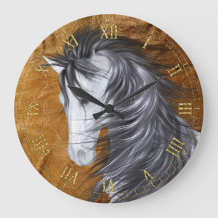 Uhr der Weißen Pferde