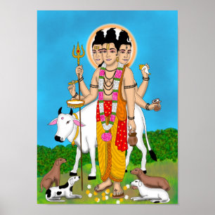 Uhr des Herrn Dattatreya Poster