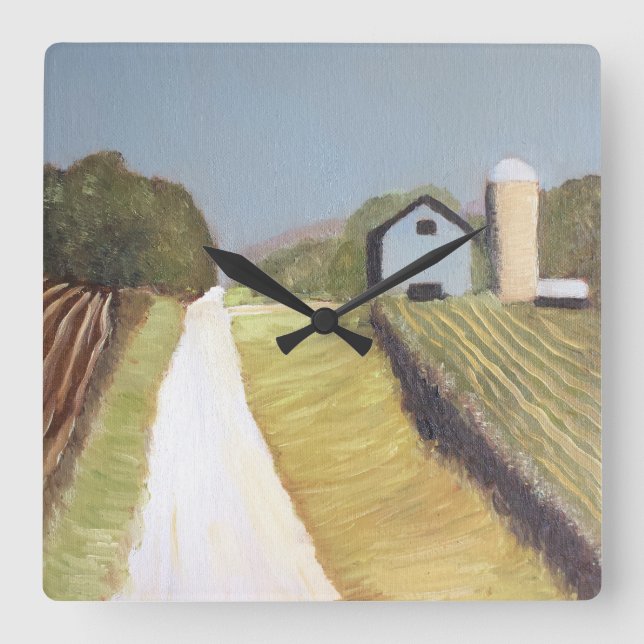 Uhr des landwirtschaftlichen Hauses (Vorderseite)