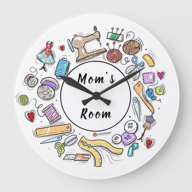 Uhr des personalisierten Fahrrads (Vorderseite)