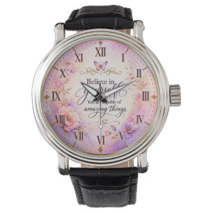 Uhr Design Weibliches individuelles Zeitmesserge