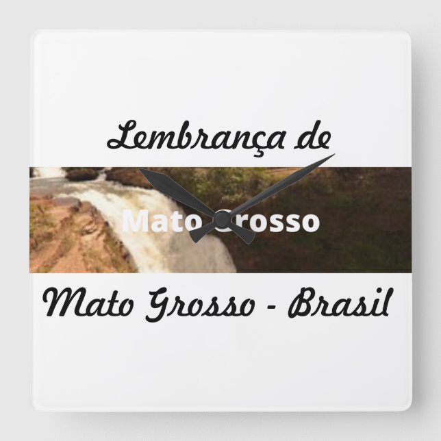 Uhr Erinnerung an Mato Grosso (Vorderseite)