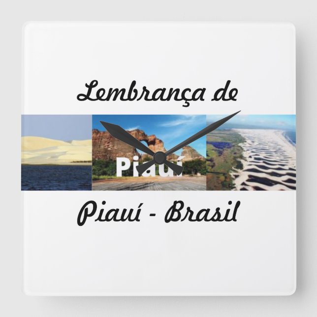 Uhr Erinnerung an Piauí - Brasilien (Vorderseite)