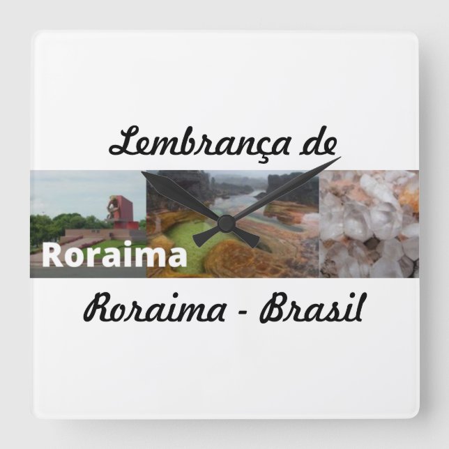 Uhr Erinnerung an Roraima Brasilien (Vorderseite)