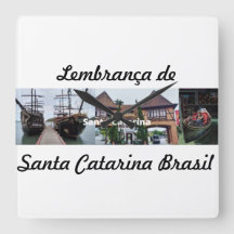 Uhr Erinnerung an Santa Catarina Brasilien