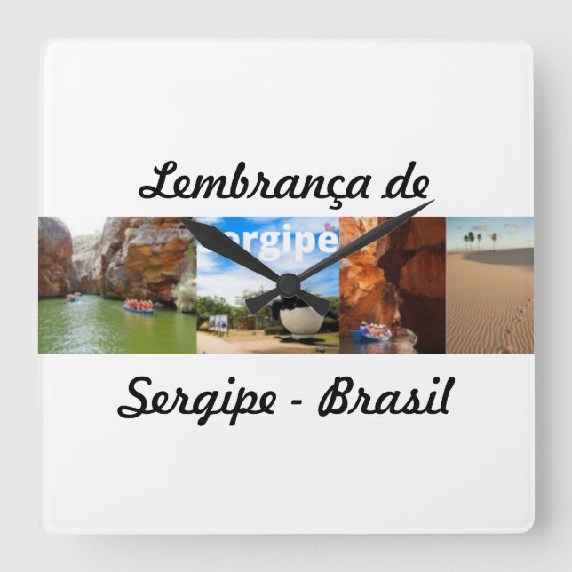 Uhr Erinnerung an Sergipe Brasilien (Vorderseite)