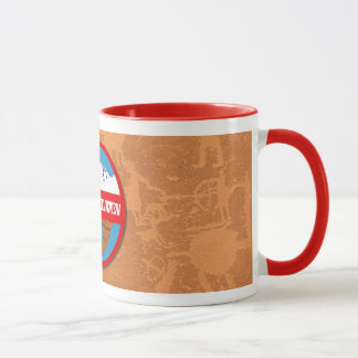 UHR Felsen-Kunst-Tasse Tasse