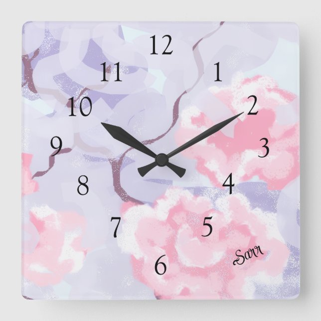 Uhr : Frost Pedals Of Roses . (Vorderseite)
