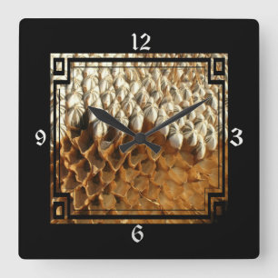 Uhr - getrocknete Sonnenblume im Rahmen