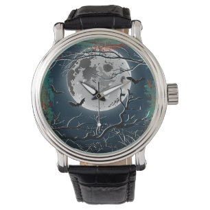 Uhr glückliches Halloween