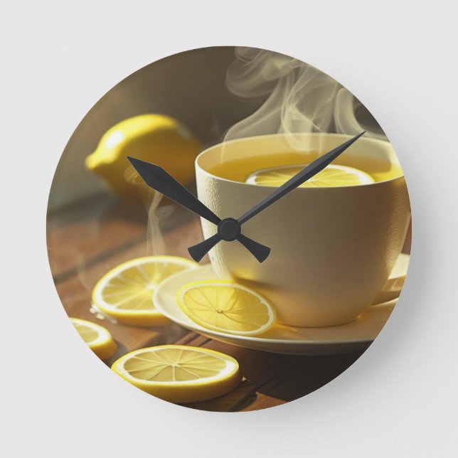 Uhr & grüner Tee  (Vorderseite)