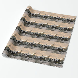 Uhr-Haus in St Johns, Packpapier