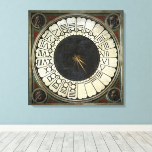 Uhr im Duomo von Paolo Uccello Leinwanddruck
