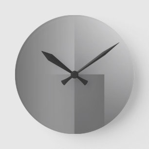 Uhr in Grautönen
