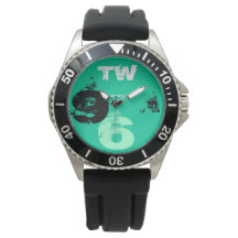 Uhr ist Sport Mann 96 Green