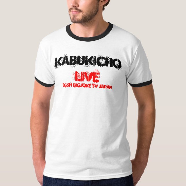 Uhr kabukicho live@ 3gsm bigjoke Fernsehen T-Shirt (Vorderseite)