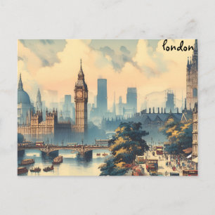 Uhr kaufen Karte London Massenversand Postkarten
