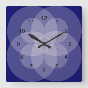 Uhr - Kreise, die sich überschneiden