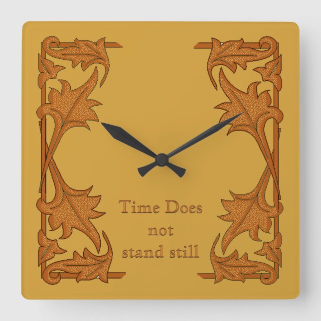 Uhr - leere Halterungen (Vorderseite)