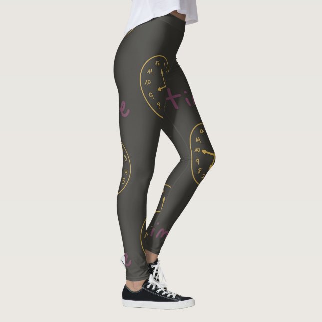 Uhr Leggings (Rechts)