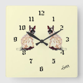 Uhr : Meow , Liebe .