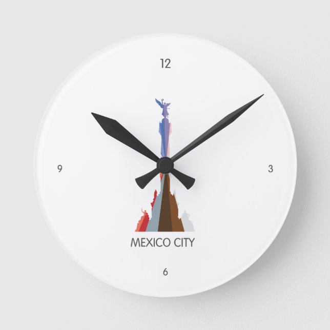 Uhr - Mexiko City (Vorderseite)