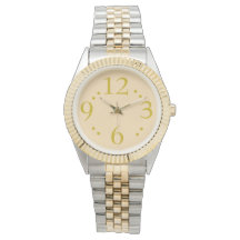 Uhr mit großer Nummer