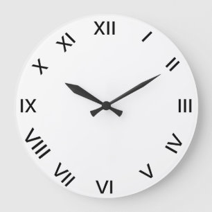 UHR MIT RÖMISCHEN ZIFFERN
