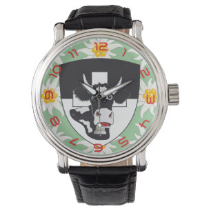 Uhr mit Schweizer-Entwurf Freiburg die Schweiz