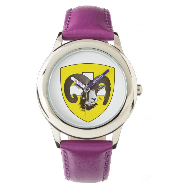 Uhr mit Schweizer-Entwurf Schaffhausen die Schweiz (Vorderseite)