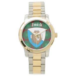 Uhr mit Schweizer-Entwurf Zürich die Schweiz