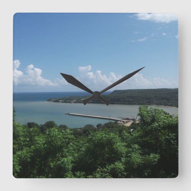 Uhr Montego Bays, Jamaika (Vorderseite)