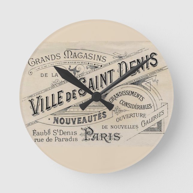 Uhr Paris, Frankreich (Vorderseite)